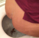 I was holding this poo in all morning while in the car. It was prairie-dogging before I even sat down. It came out quick. My friend did not risk flushing the toilet because we knew it would clog it up. 720P HD. About 1.5 minutes.
